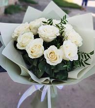 Букет Белые розы Проуд #REPLACE_PRED# Новой Усмани